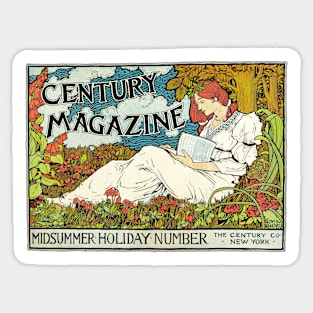 Advertising Poster for Century Magazine Sticker